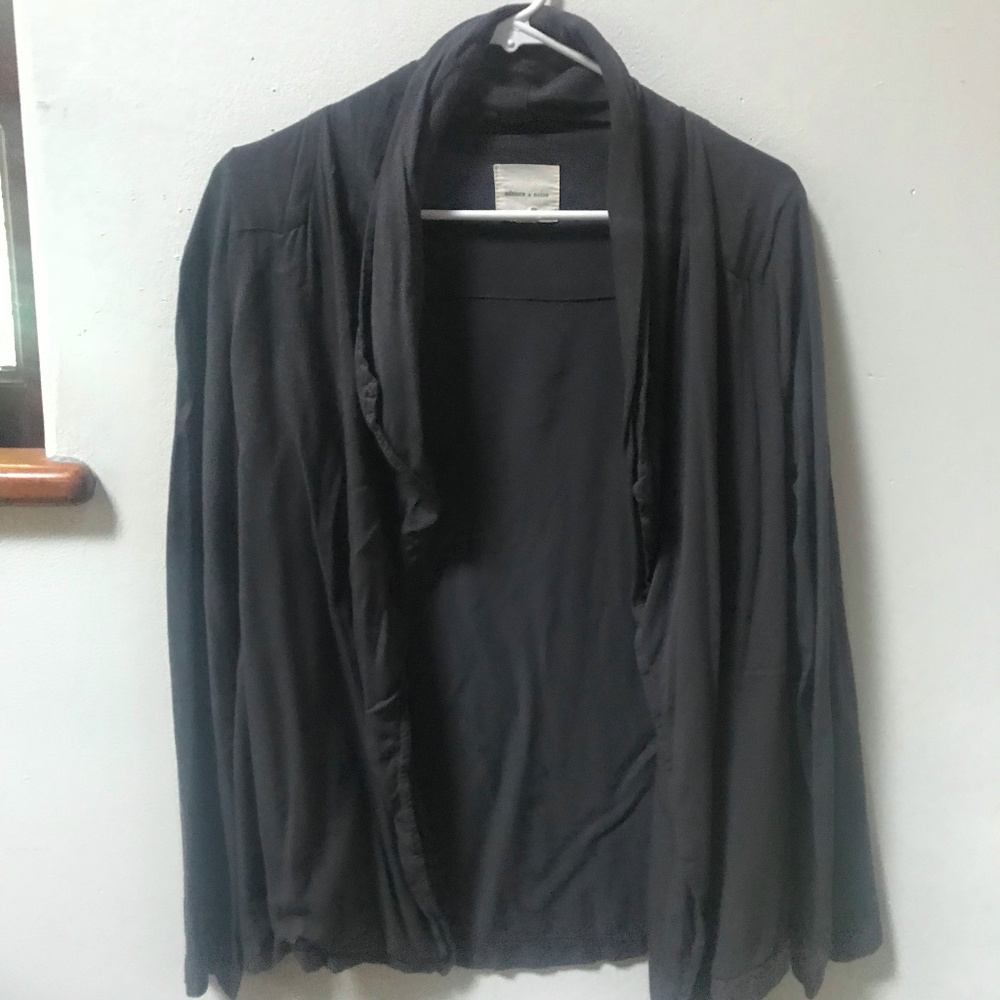 Silence + Noise grey cardigan
